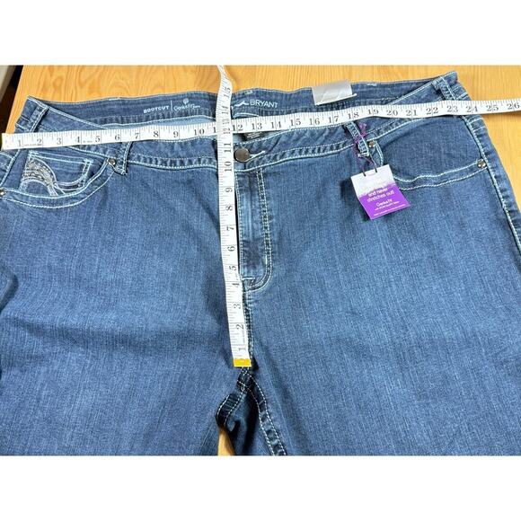 NWT Lane Bryant Genius Fit Bootcut Jeans size 28 medium wash Plus Size - Picture 7 of 8